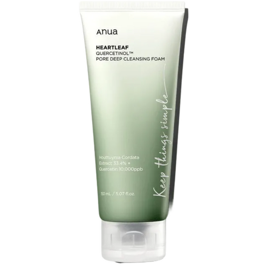 Anua Heartleaf Quercetinol Deep Cleansing Foam 150ml