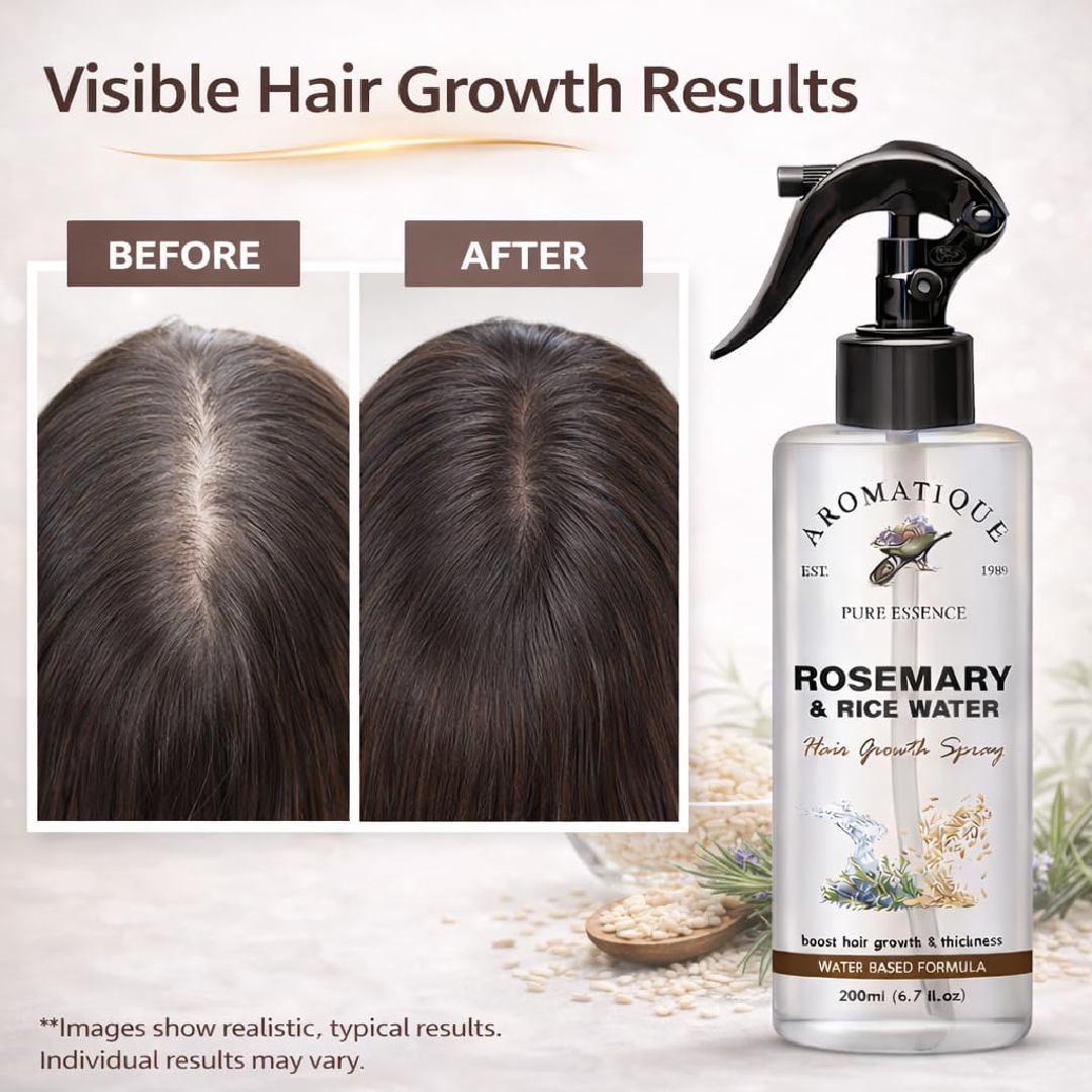Aromatique Rosemary & Rice Water Hair Mist 200ml