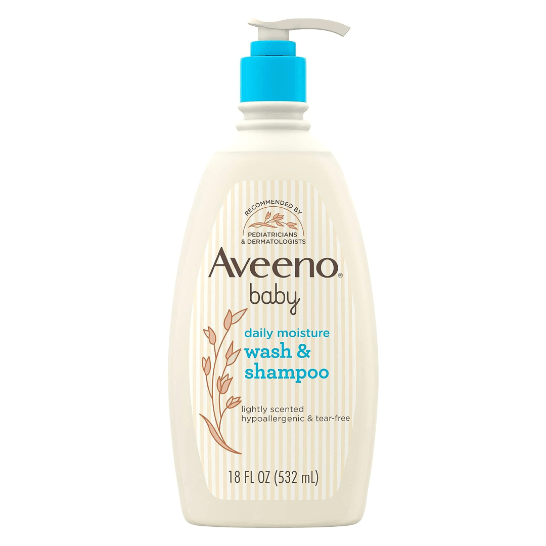 Aveeno Baby Wash &amp; Shampoo 532ml Gentle Daily Care