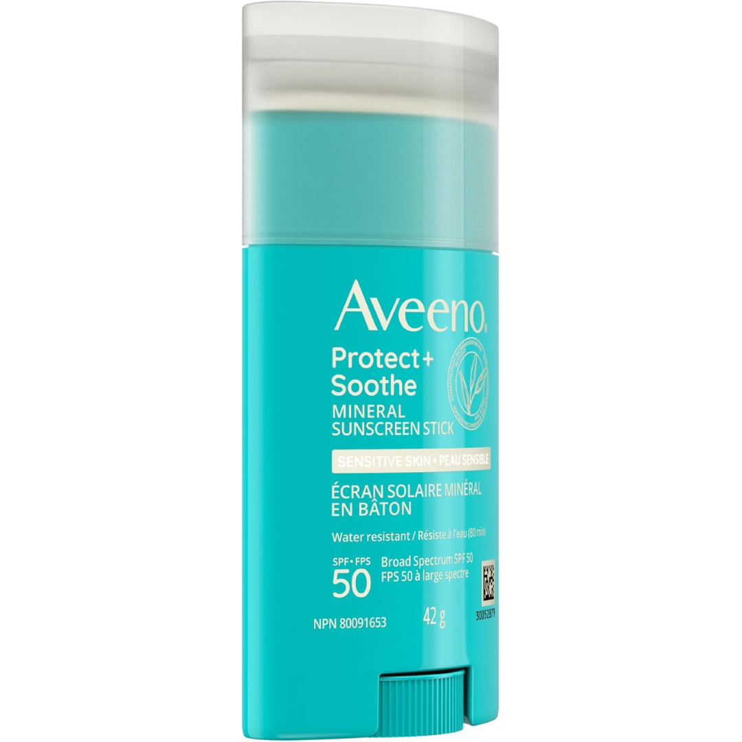 Aveeno SPF 50 Sensitive Skin Stick Sunscreen 42g