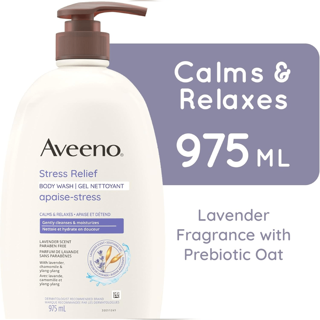 Aveeno Stress Relief Body Wash 975 ml