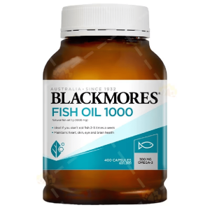 Blackmores Odourless Fish Oil 1000mg – 400 Capsules