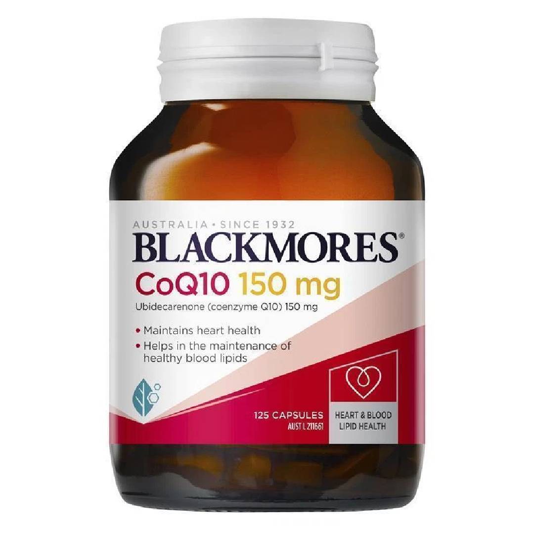 Blackmores High Potency CoQ10 150mg Capsules – 125 Tablets