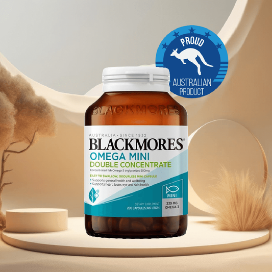 Blackmores Omega Mini Double Concentrate 200 Capsules