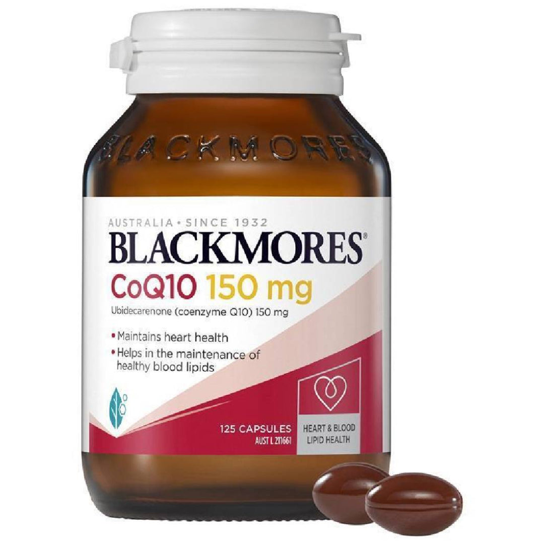 Blackmores High Potency CoQ10 150mg Capsules – 125 Tablets