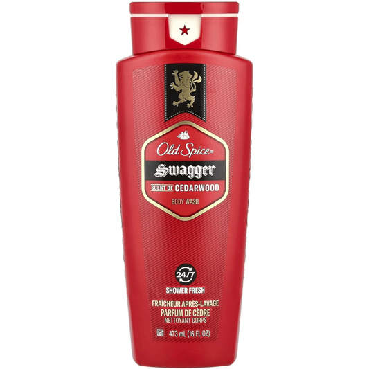 Old Spice Red Collection Body Wash for Men – Captain (473ml)