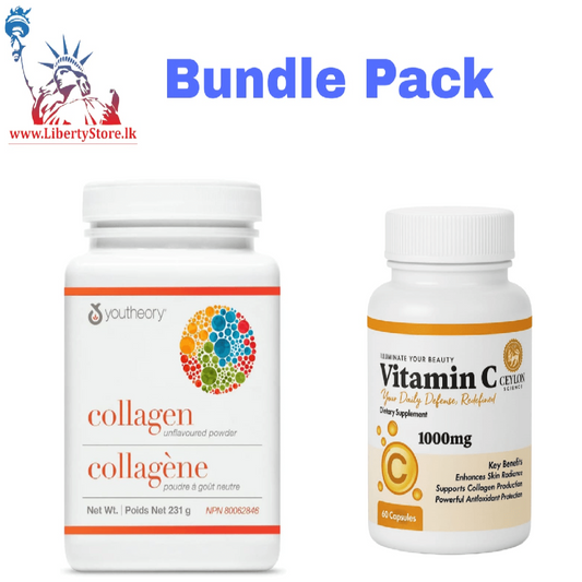 Bundle Pack: Youtheory Collagen + Vitamin C