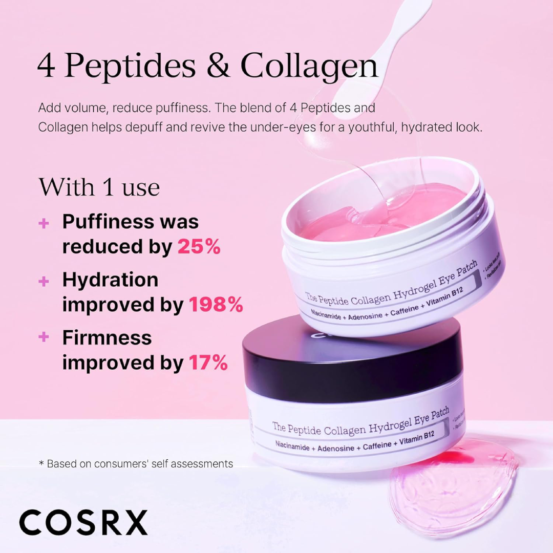 COSRX Peptide Collagen Hydrogel Eye Patch 60 Patches