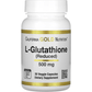 California Gold Nutrition L-Glutathione 500mg - 30 Veggie Capsules