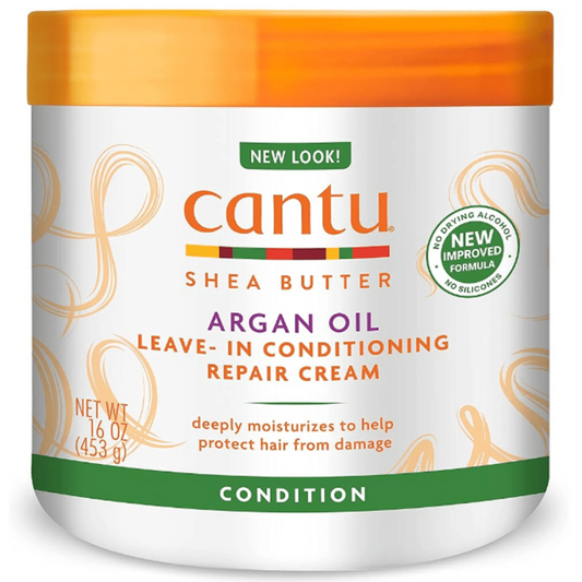 Cantu Argan Oil Leave-In Conditioning Repair Cream 453g