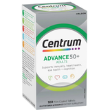 Centrum Advance 50+ Adults Multivitamin  100 Tablets