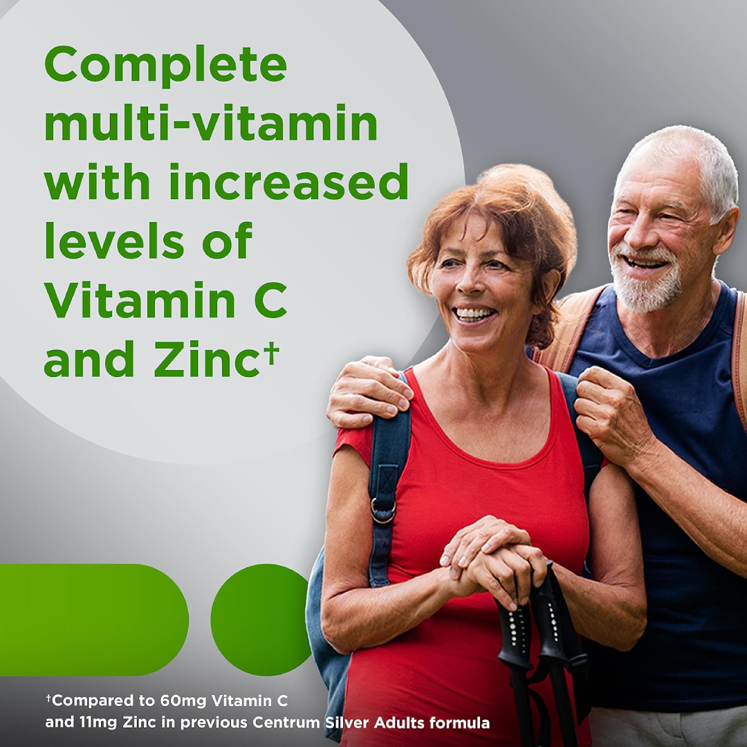 Centrum Silver 50+ Multivitamin (125 Tablets)