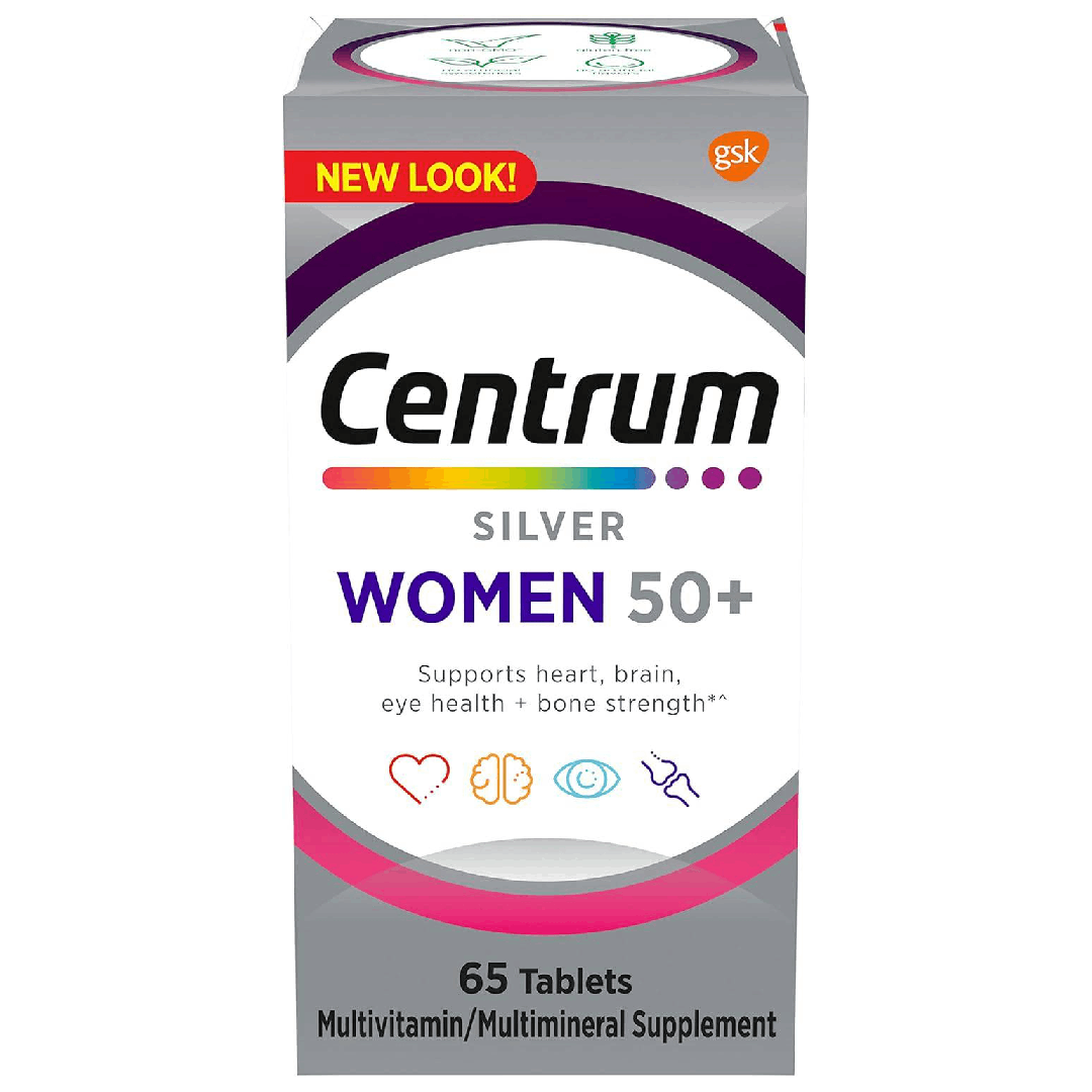 Centrum Silver Women 50+ Multivitamin (65 Tablets)