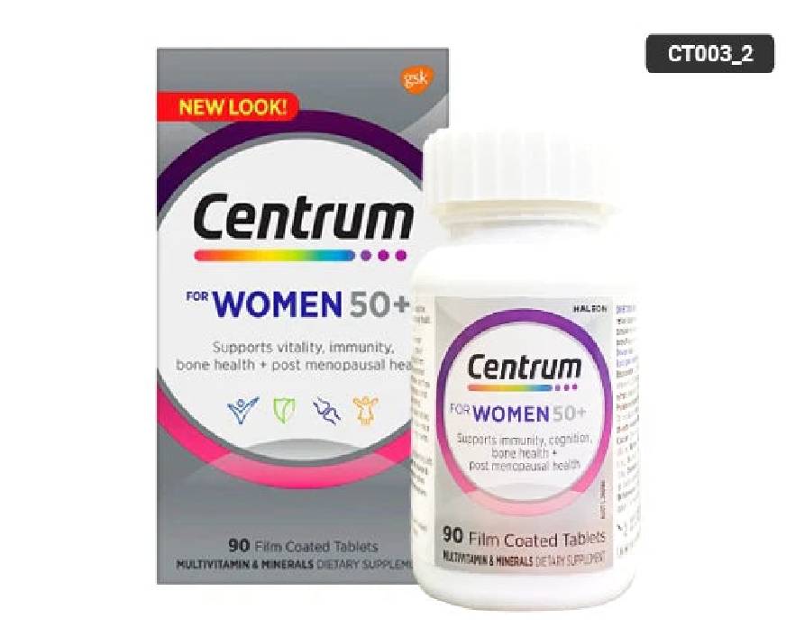 Centrum Silver Women 50+ Multivitamin – 90 Tablets
