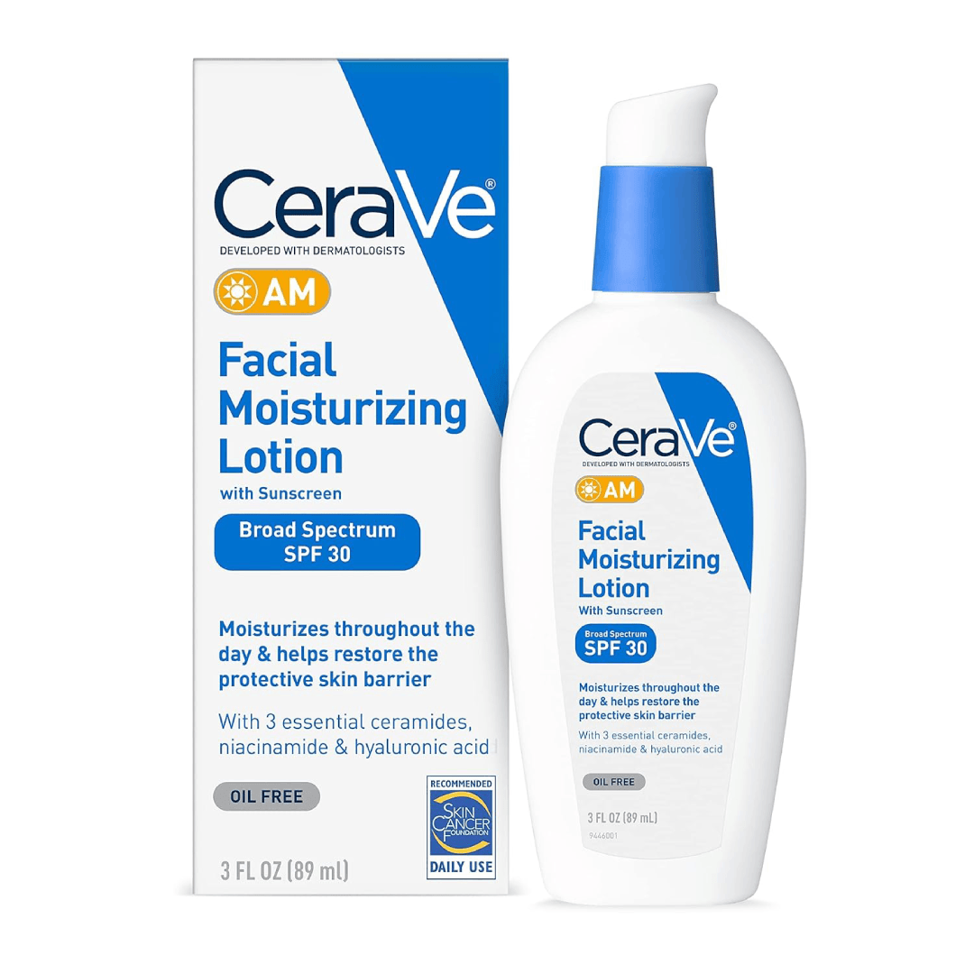 CeraVe AM Facial Moisturizing Lotion SPF 30 for Women & Men 89ml