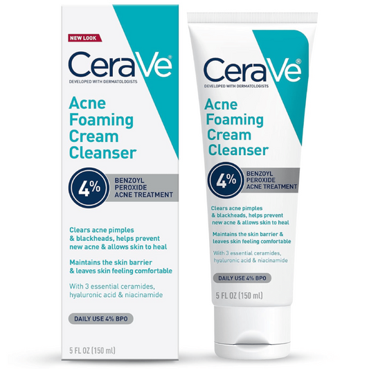 CeraVe Acne Foaming Cream Cleanser