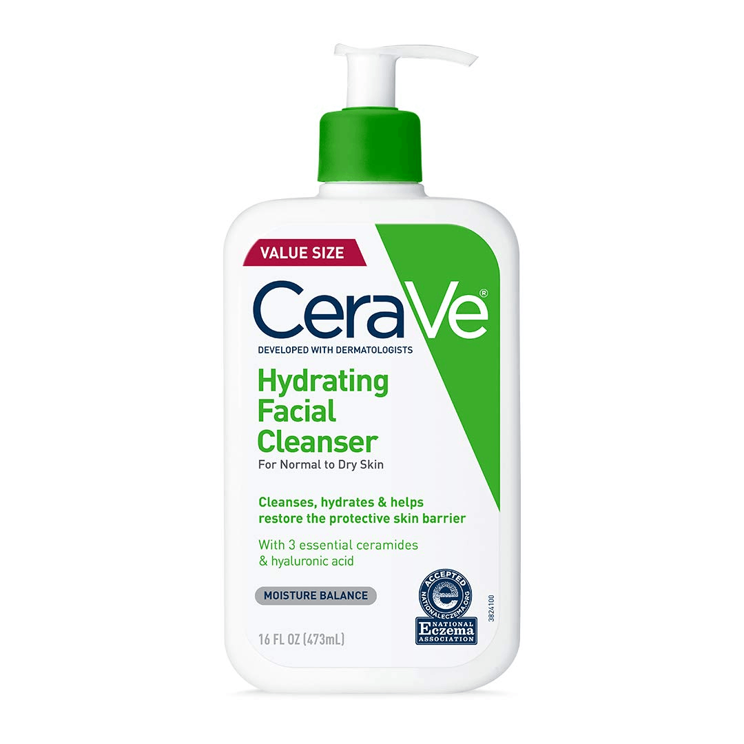 CeraVe Hydrating Facial Cleanser For Normal to Dry Skin