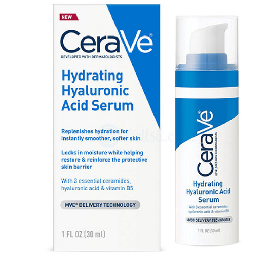 CeraVe Hydrating Hyaluronic Acid Serum 30ml