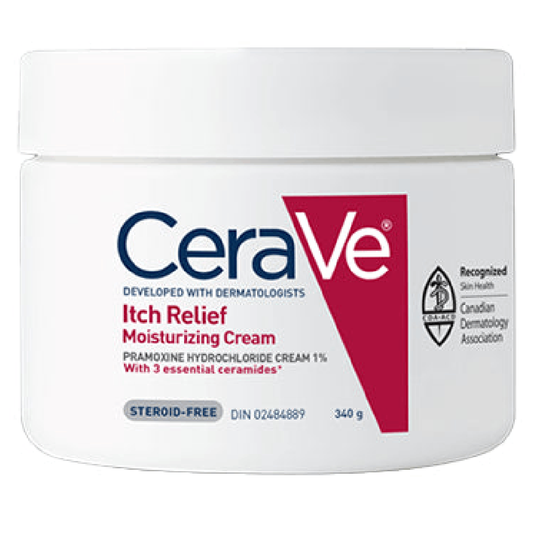 CeraVe Moisturizing Cream for Itch Relief 340g