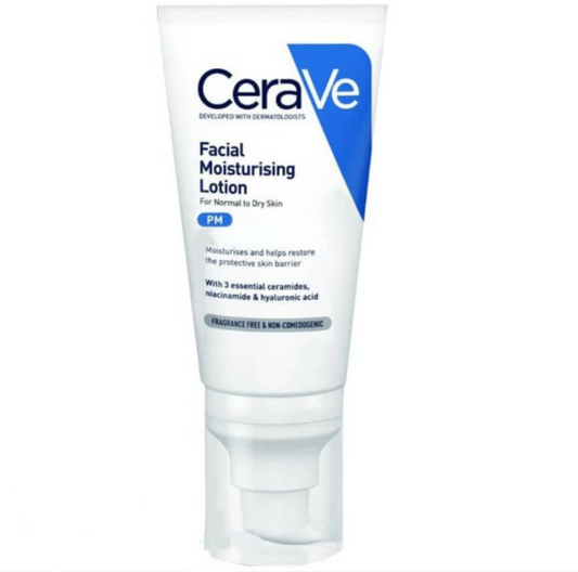 CeraVe PM Facial Moisturizing Lotion 52ml – Night Hydration