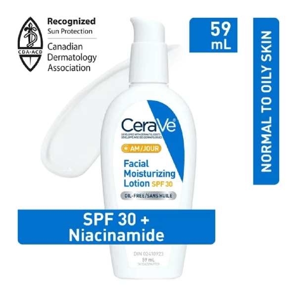 CeraVe AM Facial Moisturizing Lotion SPF 30 – 59ml
