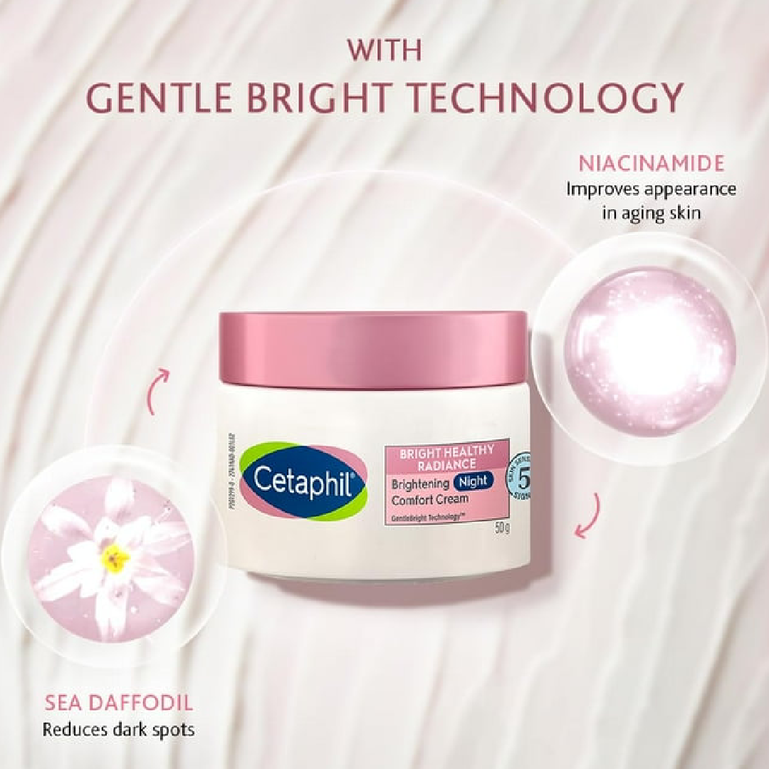 Cetaphil Bright Healthy Radiance Brightening Night Cream 50g