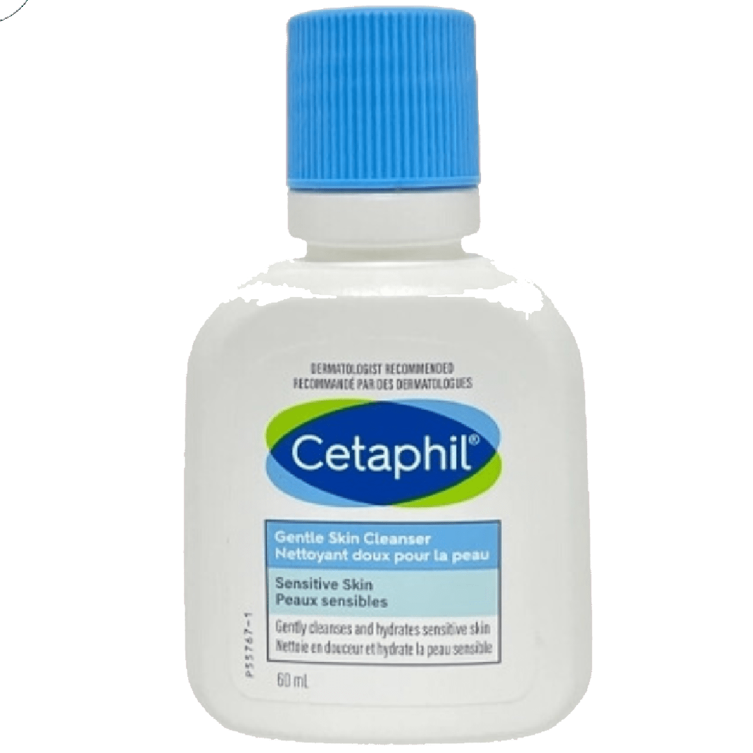 Cetaphil Gentle Skin Cleanser for Sensitive Skin – 60ml