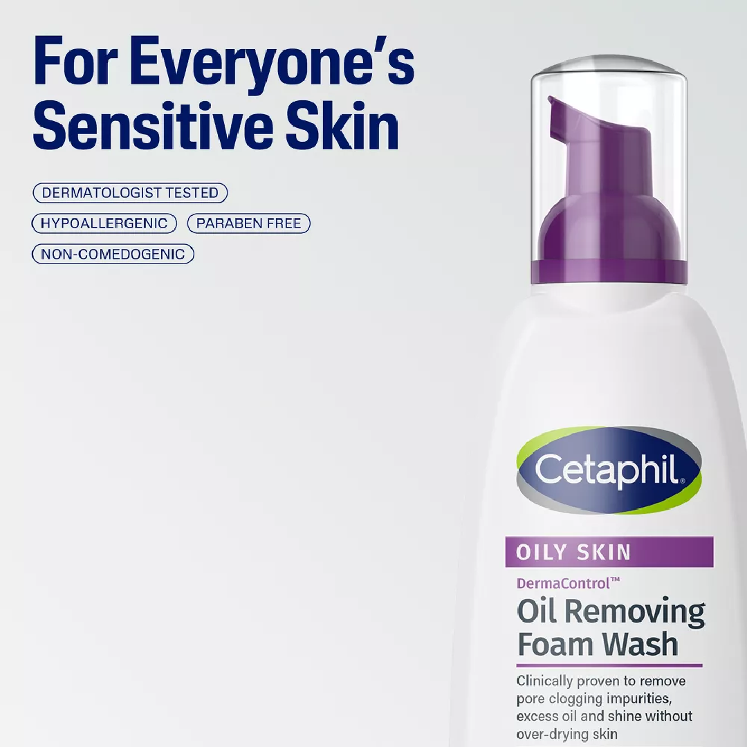 Cetaphil Pro Oil Removing Foam Face Wash 237ml