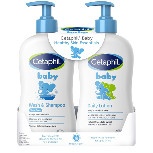 Cetaphil Baby Wash & Shampoo + Lotion Duo Pack