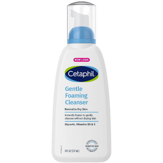 Cetaphil Gentle Foaming Facial Cleanser 237ml