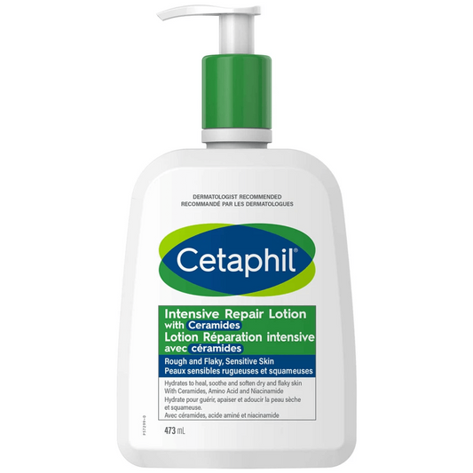 Cetaphil Intensive Repair Lotion with Ceramides | Hydrating and Restoring Formula for Dry to Very Dry Skin 473ml