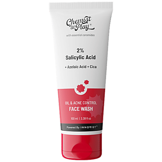 Chemist at Play Oil & Acne Control Face Wash (2% Salicylic Acid) – 100ml