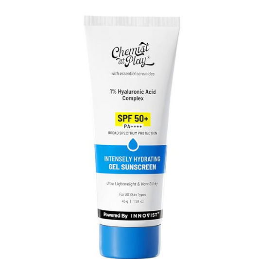 Chemist at Play SPF 50+ Hydrating Gel Sunscreen 45g