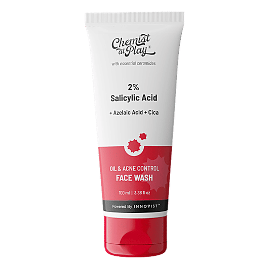 Chemist at Play Oil & Acne Control Face Wash (2% Salicylic Acid) – 100ml