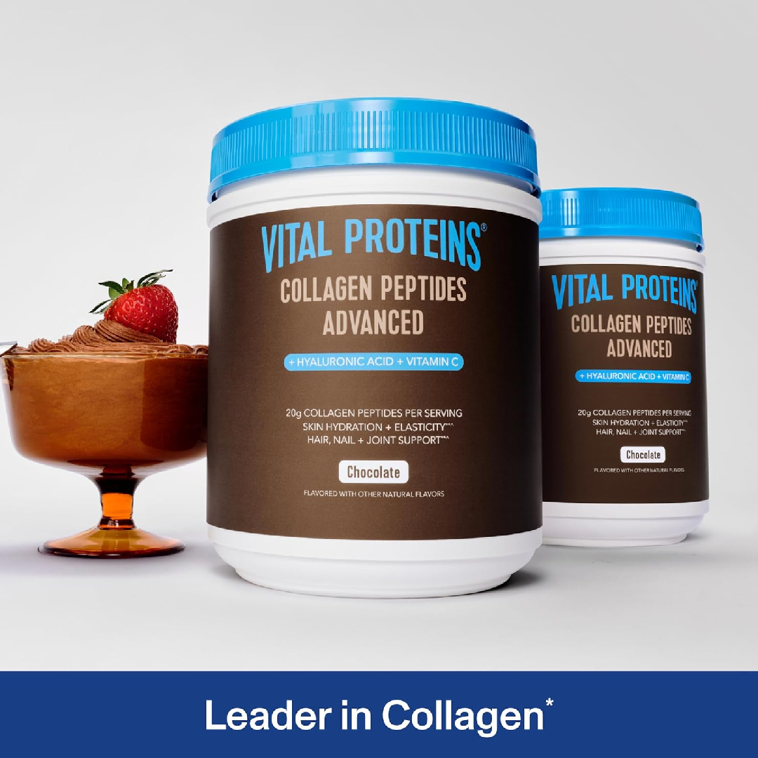 Chocolate Collagen Peptides Advanced (1.5lb / 702g)