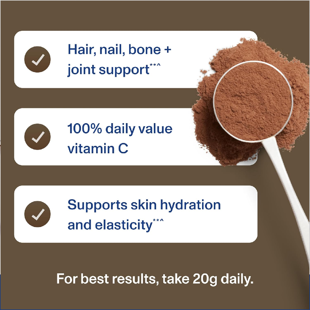Chocolate Collagen Peptides Advanced (1.5lb / 702g)