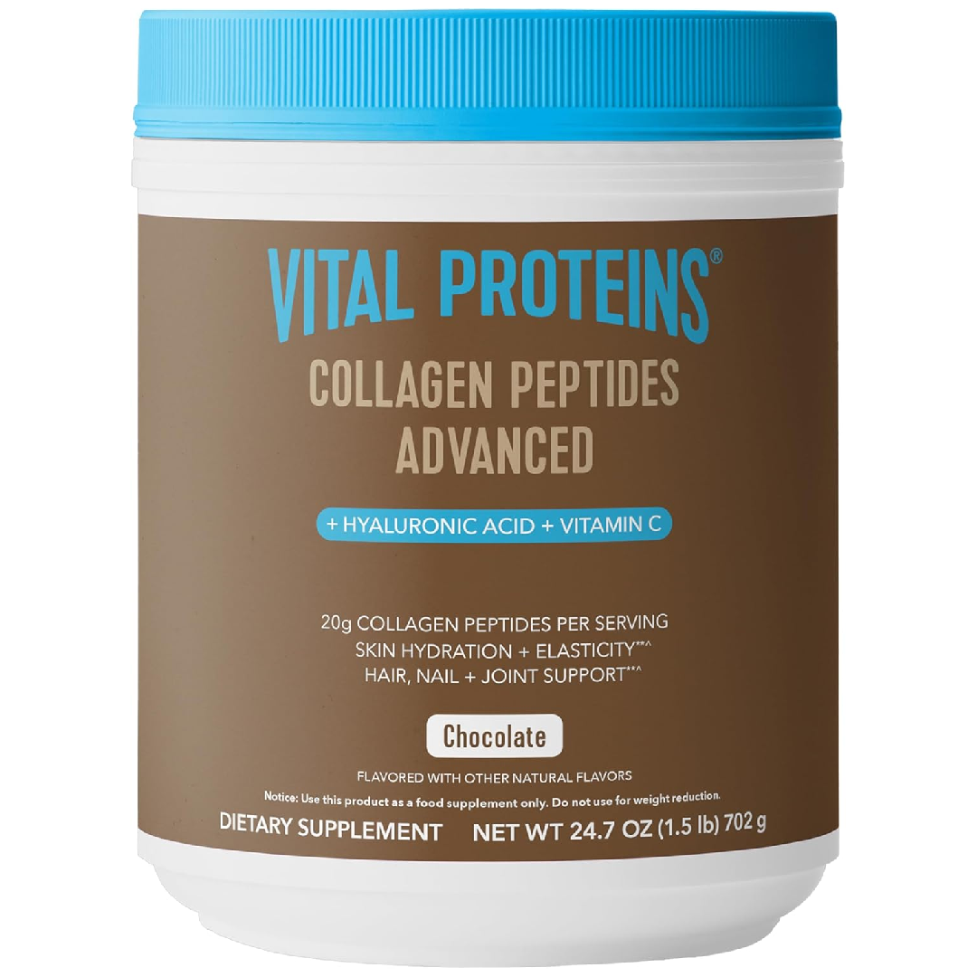 Chocolate Collagen Peptides Advanced (1.5lb / 702g)