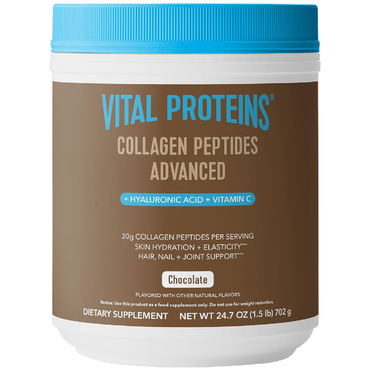 Chocolate Collagen Peptides Advanced (1.5lb / 702g)