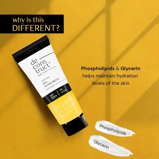 Deconstruct Gel Sunscreen SPF 55+ PA+++ 50g