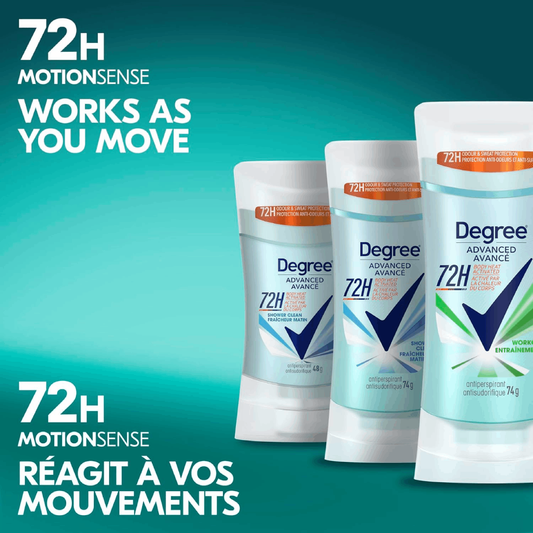 Degree Advanced Antiperspirant Deodorant 74g