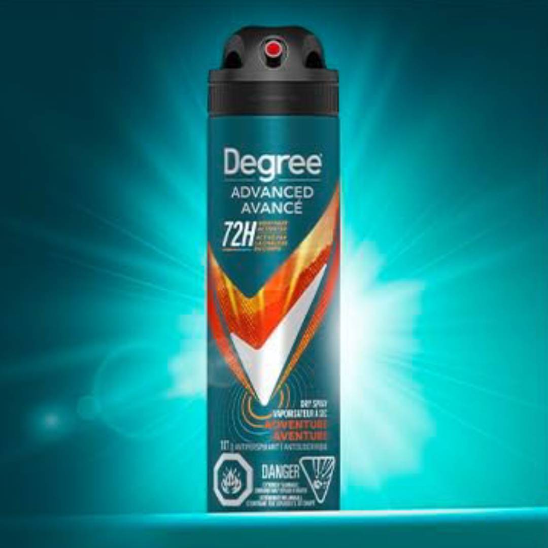Degree Men Advanced Dry Spray Deodorant – Adventure (107g)