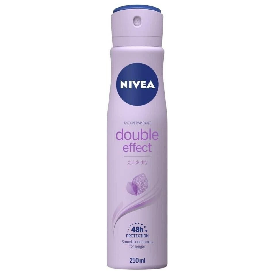 NIVEA Double Effect Violet Anti-Perspirant Spray (250ml)