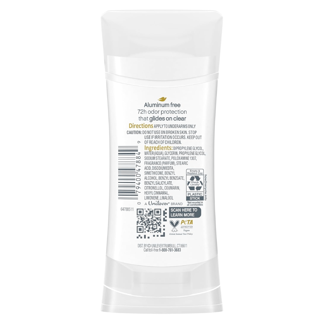 Dove 0% Aluminum Deodorant Spray 113g