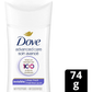 Dove Invisible Sheer Fresh Antiperspirant Stick 74g