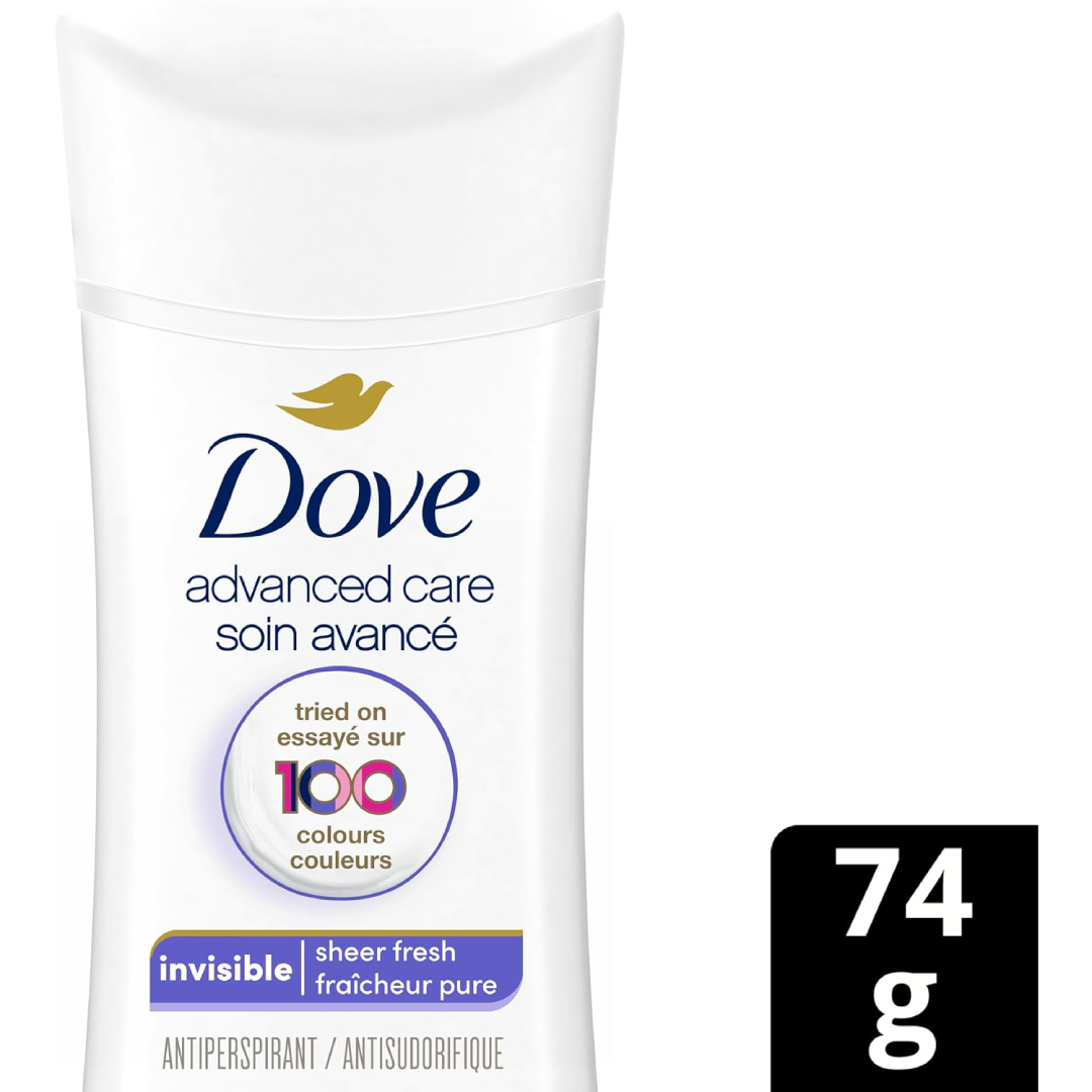 Dove Invisible Sheer Fresh Antiperspirant Stick 74g