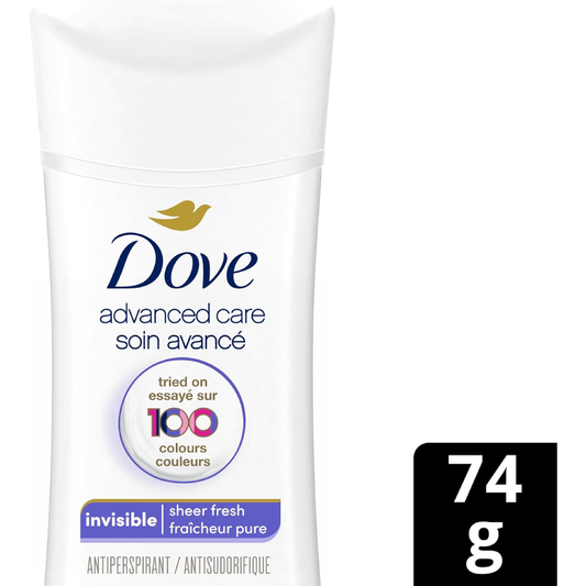 Dove Invisible Sheer Fresh Antiperspirant Stick 74g