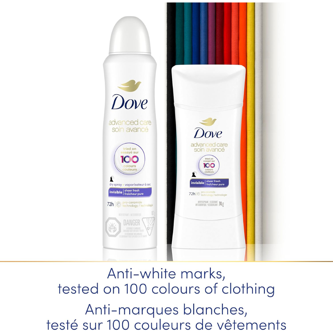 Dove Invisible Sheer Fresh Antiperspirant Stick 74g