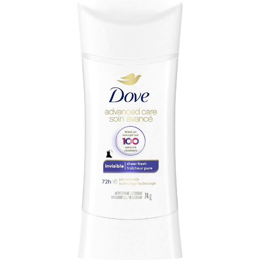 Dove Invisible Sheer Fresh Antiperspirant Stick 74g