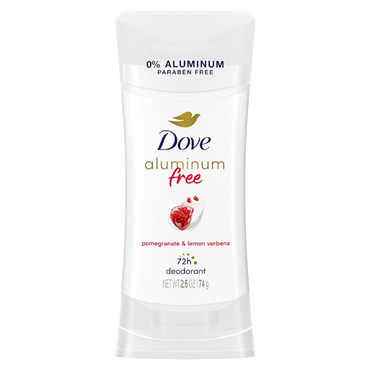 Dove 0% Aluminum Pomegranate & Lemon Verbena Deodorant Stick