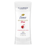 Dove 0% Aluminum Pomegranate & Lemon Verbena Deodorant Stick